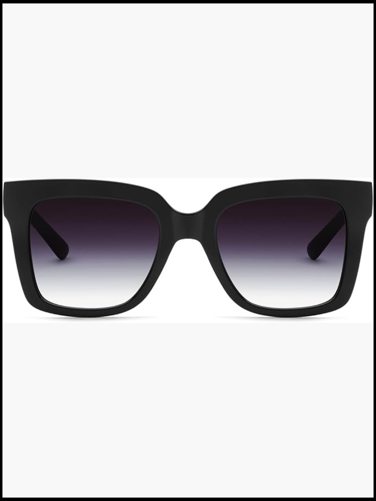 Polarized Square Sunglasses With Uv Protection, Oversized Frame